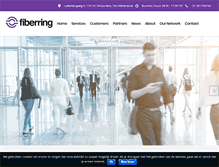 Tablet Screenshot of fiberring.com